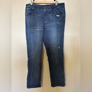Belle by Kim Gravel Distressed Jeans